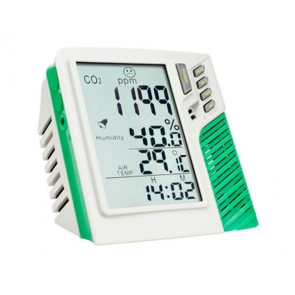 Medidor de Co2 con tarjeta SD