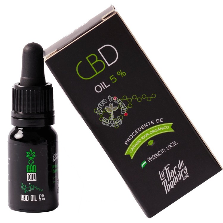 Aceite Cbd 5% La Flor de Poqueira