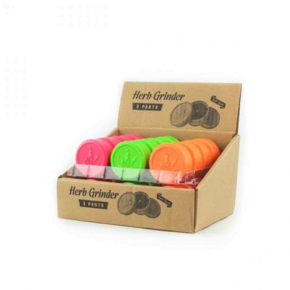 Grinder plástico efecto fluor
