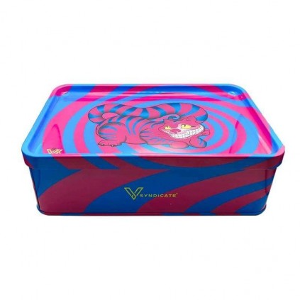 Caja con bandeja Gato Alicia