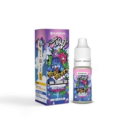 E-liquid CBD Blueberry Plant of life