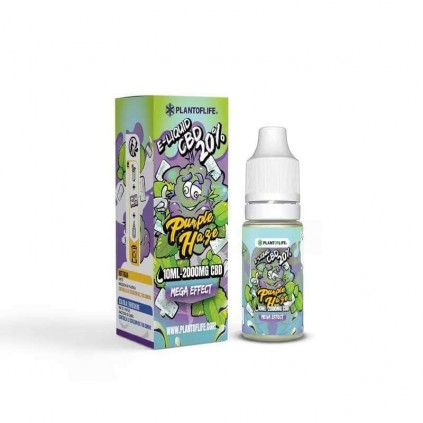 E-liquid CBD Purple Haze Plant of life