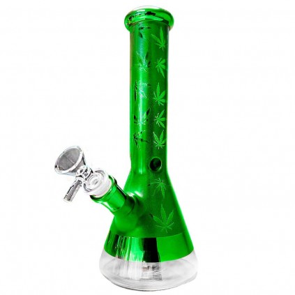 Bong cristal Weed Leaves
