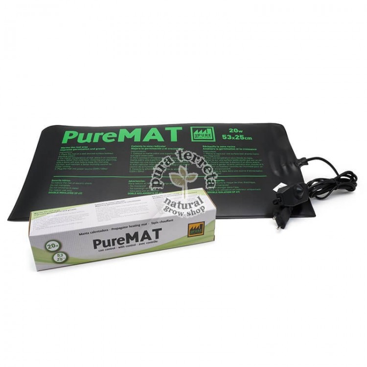 Manta calentadora PureMat y control 20w