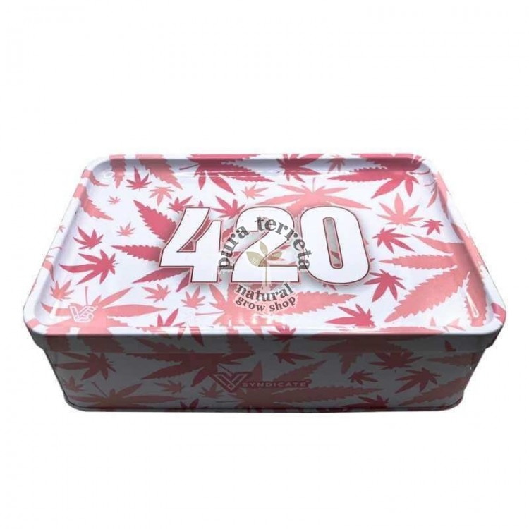 Caja con bandeja 420 Pink