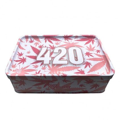 Caja con bandeja 420 Pink