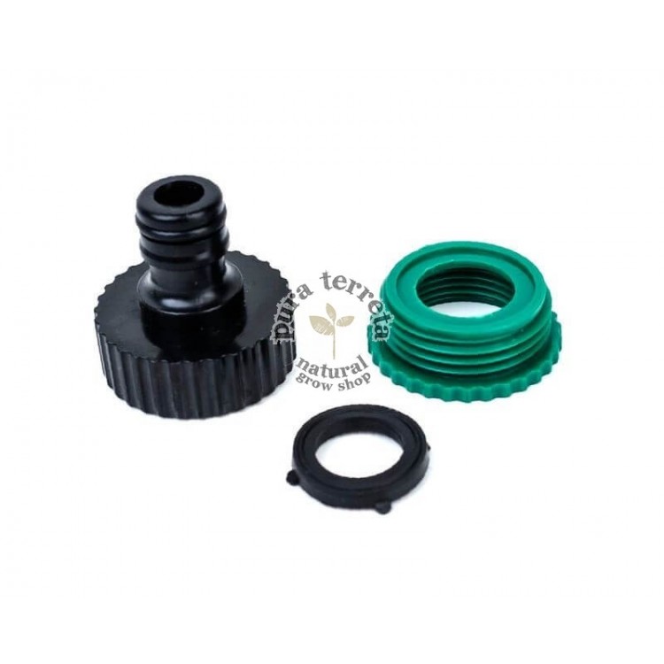 Adaptador grifo 3/4-1 lanza de riego