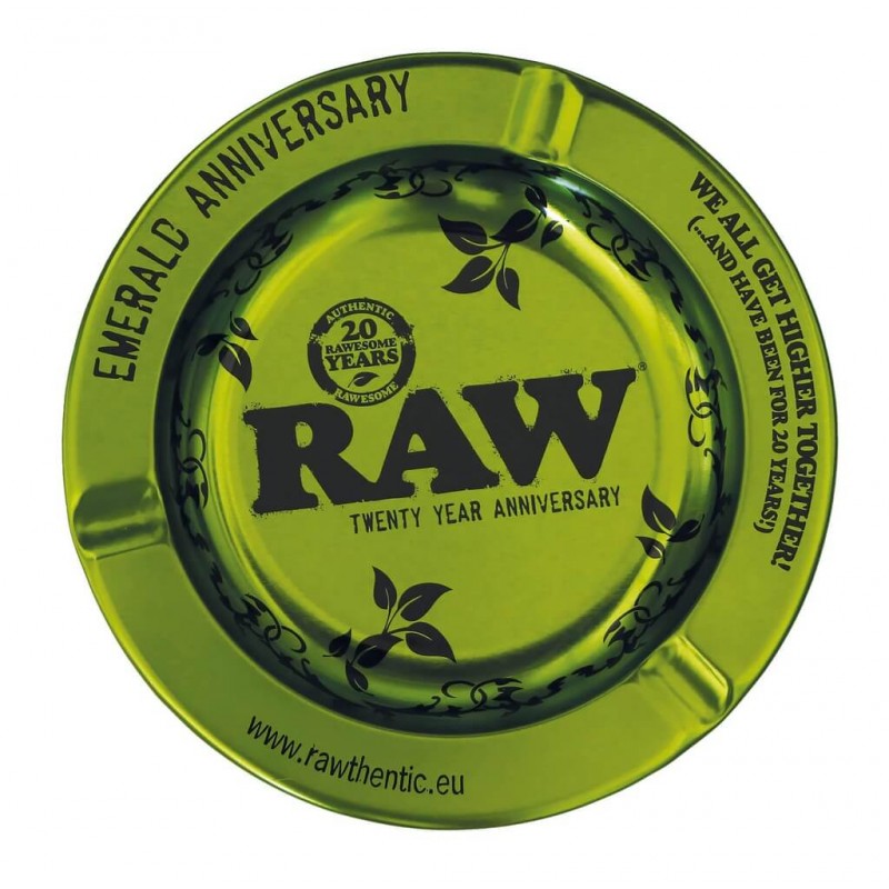 Cenicero metal Raw Emerald