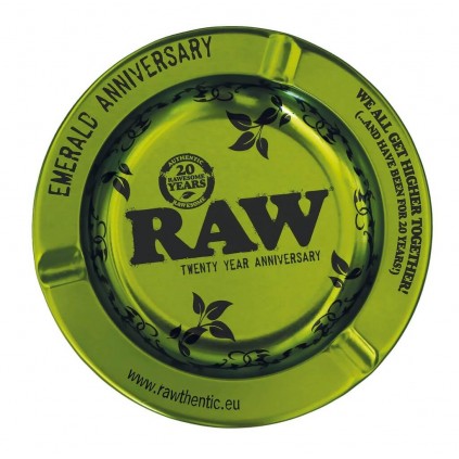 Cenicero metal Raw Emerald