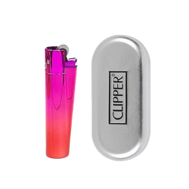 Clipper metal rosa gradient