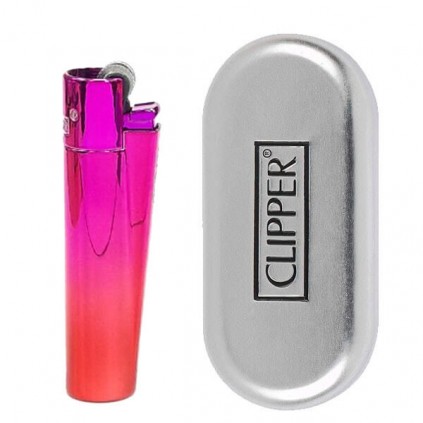 Clipper metal rosa gradient