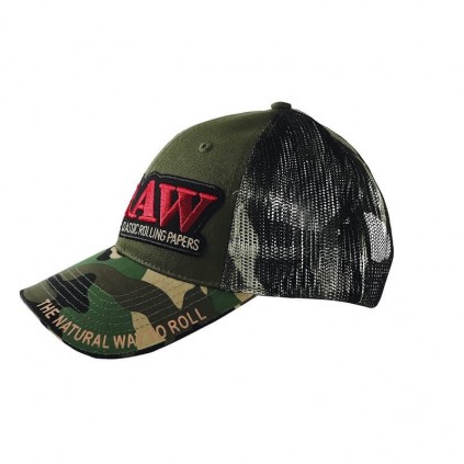 Gorra Raw camuflaje con prensador y sorpresa...
