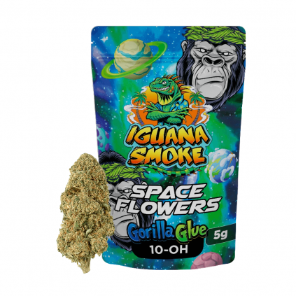 Space Flowers 10-OH Iguana Smoke