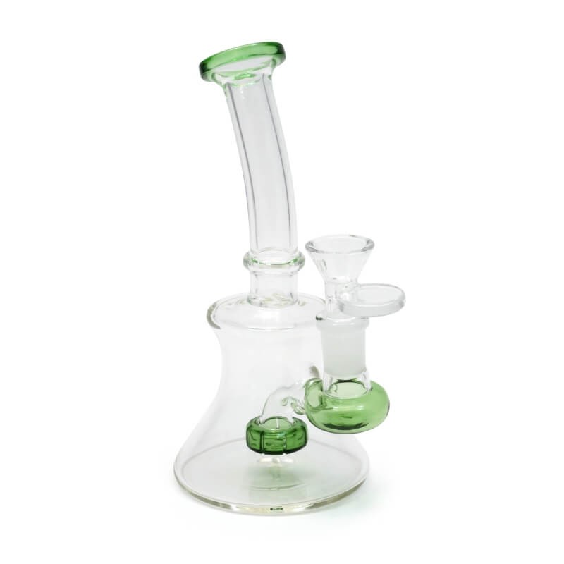 Bong cristal bubbler con percolador