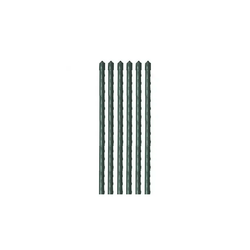 Tutor acero plastificado 150 cm y 11 mm