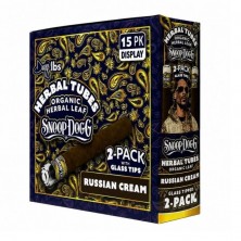 Snoop Dogg Herbal Tubes & Boquilla de Cristal Russian Cream