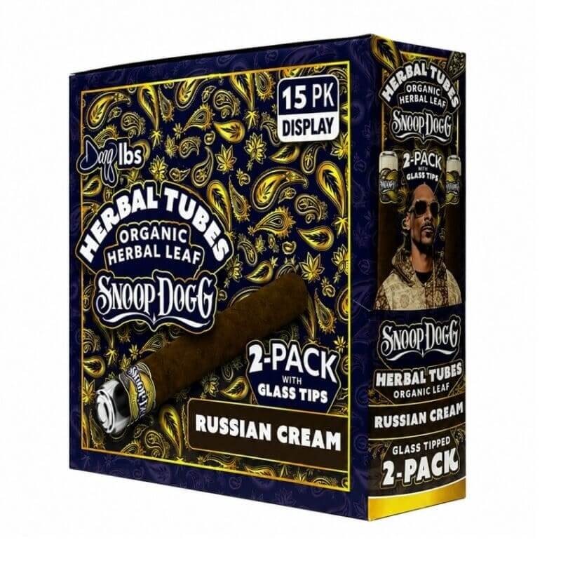 Snoop Dogg Herbal Tubes & Boquilla de Cristal Russian Cream