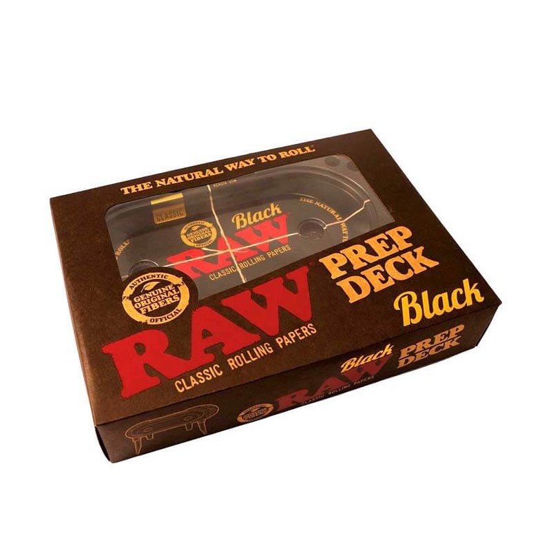 Raw Bandeja Prep Deck Black