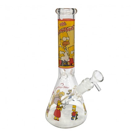 Bong cristal Ice Simpsons family