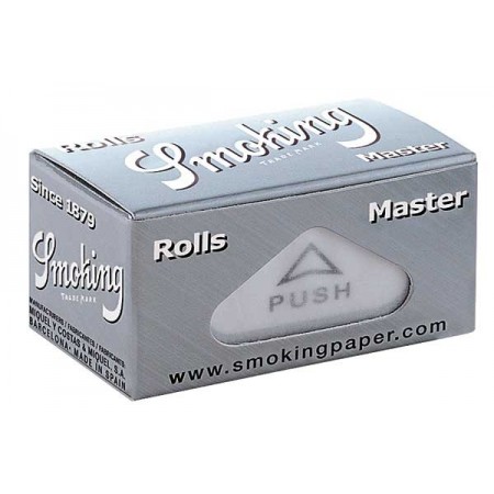 Papel Smoking Rollo plata (largo)