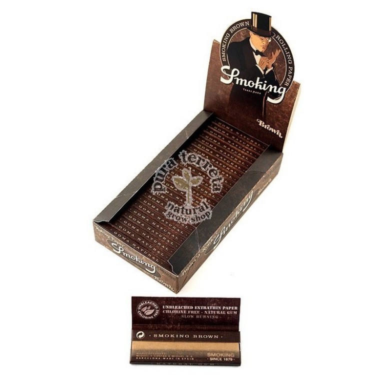 Papel Smoking Brown 1.1,4 (Corto)