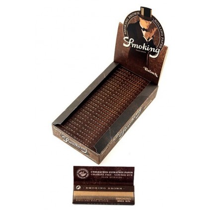 Papel Smoking Brown 1.1,4 (Corto)