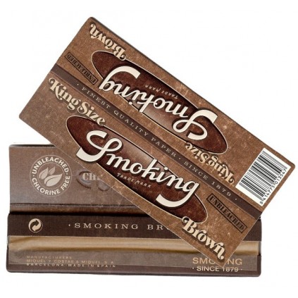 Papel Smoking Brown King Size (largo).