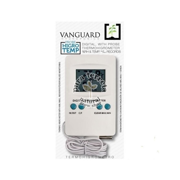Termohigrómetro Vanguard con sonda