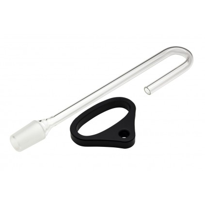 Adaptador curvo 18mm pipa agua Ascent 