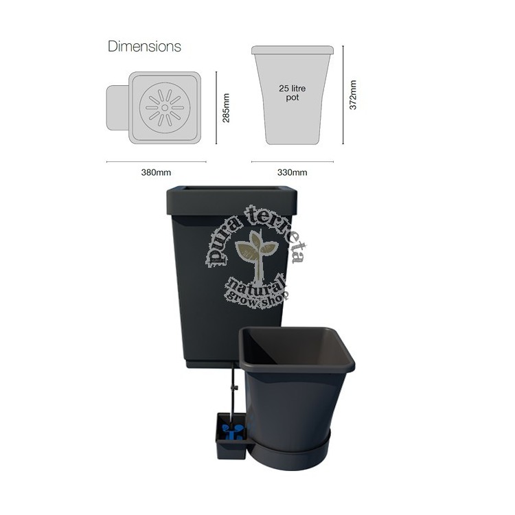 1Pot XL System Autopot 25 litros