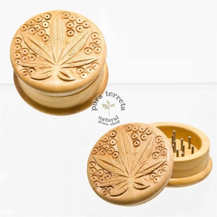 Grinder madera hoja