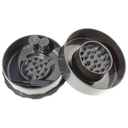 Grindervac 2 en 1 negro