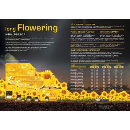 Tabla de cultivo Long Powder Feeding