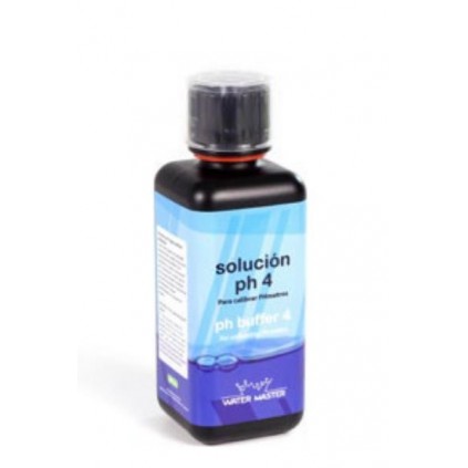 Solucion PH 4 (300ml) Water Master