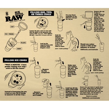Raw Six Shooter