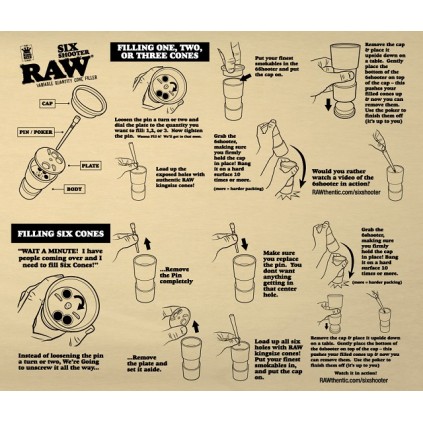 Raw Six Shooter
