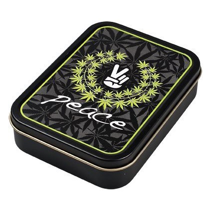 Caja rectangular peace