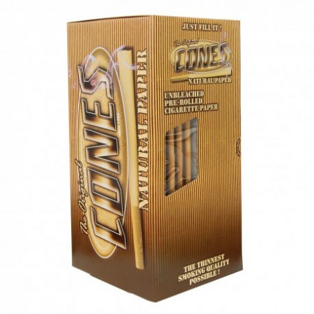 Cones Brown King Size 10.9 cm 1000 unidades