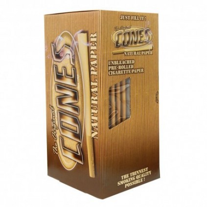 Cones Brown King Size 10.9 cm 1000 unidades
