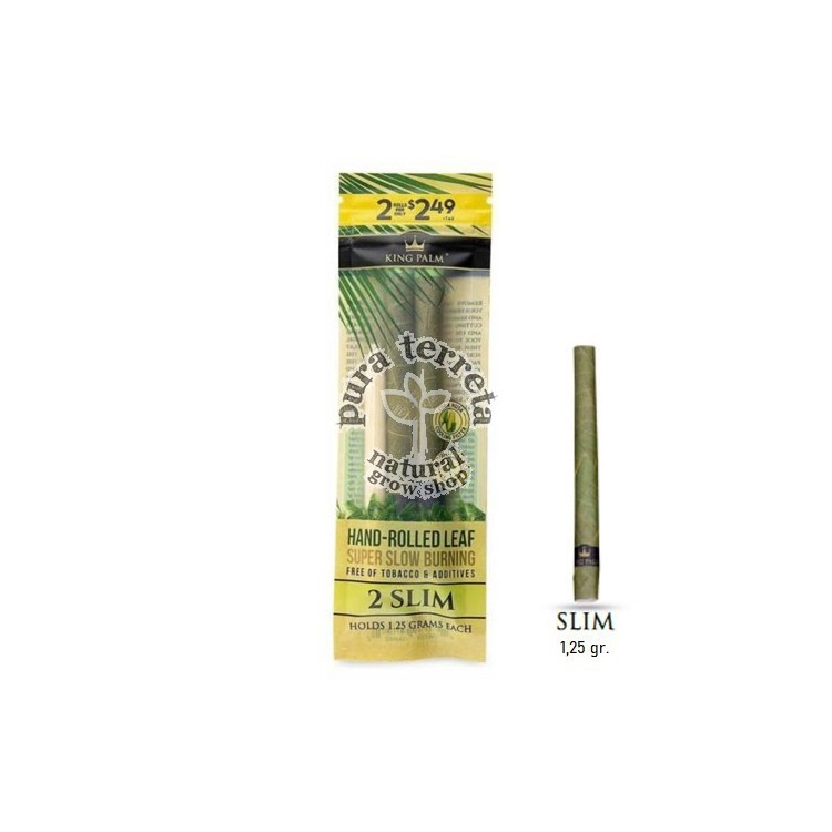 King palm Slim 2 unidades pack