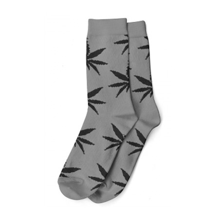 Calcetines gris/negro hombre