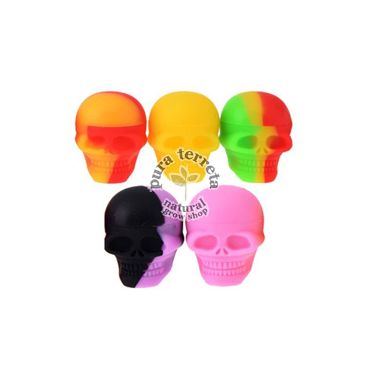 Bote silicona calavera 3ml