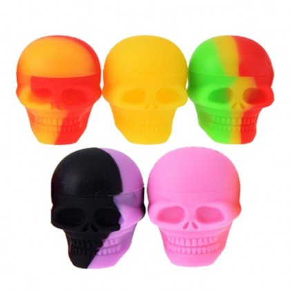 Bote silicona calavera 3ml
