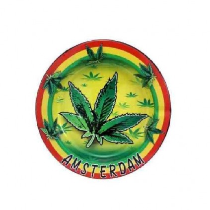 Cenicero metal Rasta