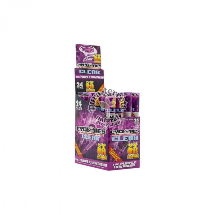 Cyclone Purple boquilla madera