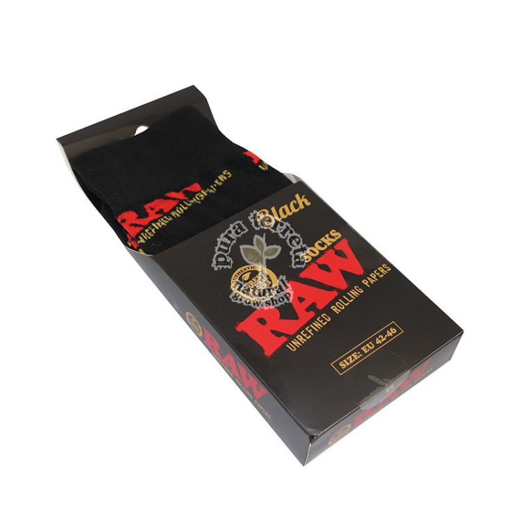 Calcetines Raw Black