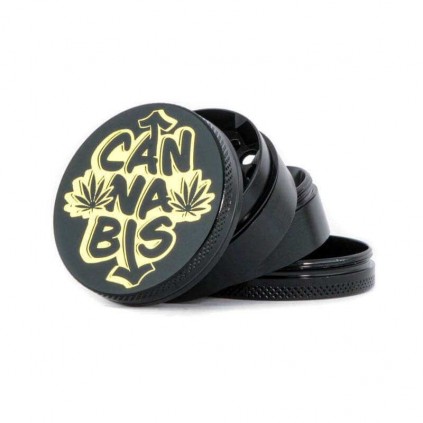 Grinder Polinizador Black & Gold 50 mm