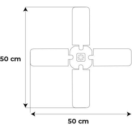 LED 430 Agrolite 120W E27