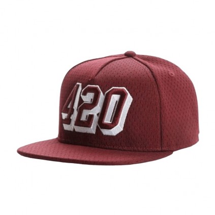 Gorra Visera Plana 420 Roja