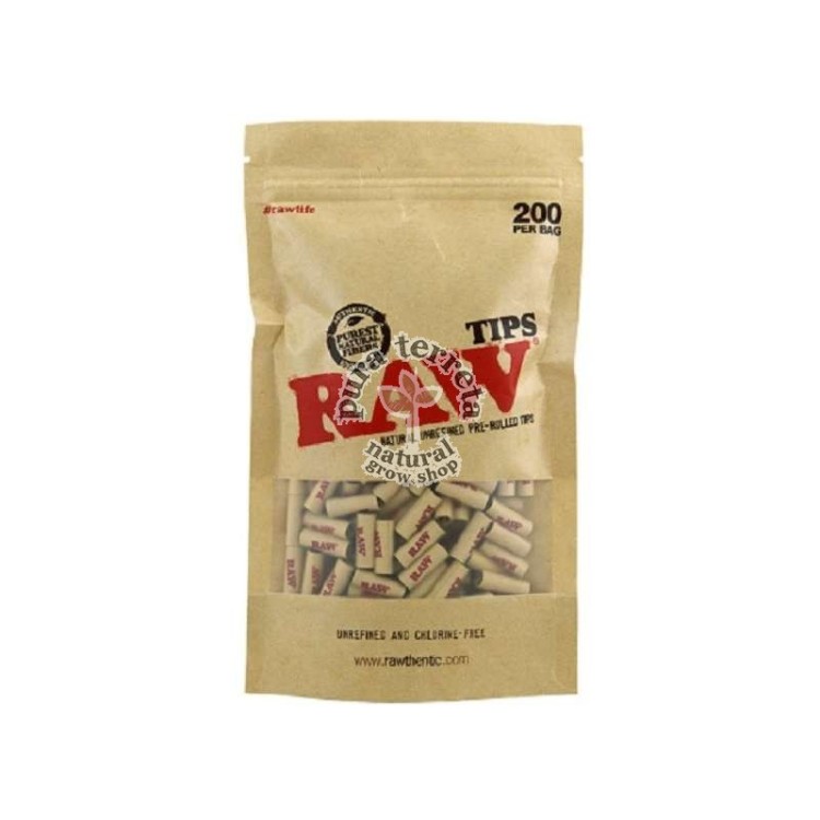 RAW Classic Prerolled Tips (200 uds.)
